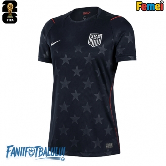 Statele Unite Echipament de Fotbal Replică Mondial 2026 Femei Deplasare
